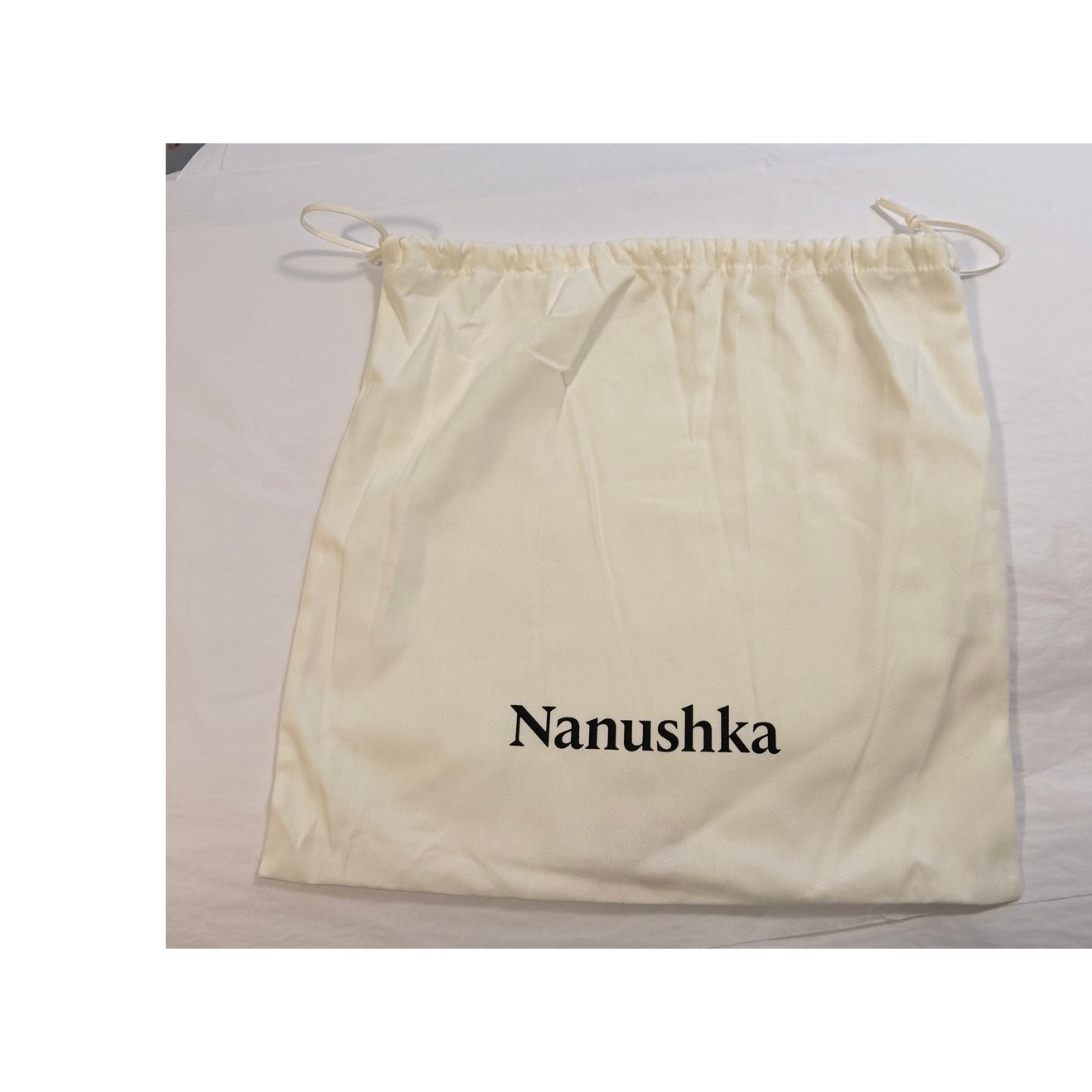 Nanushka Jen Mini Black Vegan Leather Knot Wristlet Bag Nwt — image 5 of 5